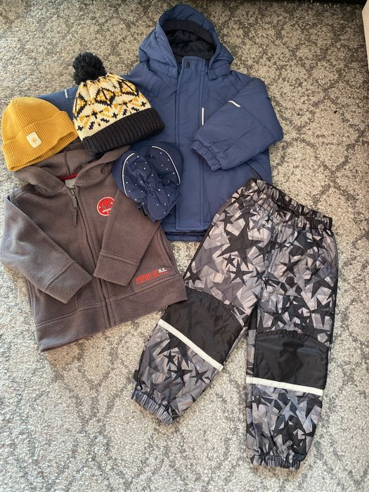 Zestaw zimowy dla chłopca rozm 92