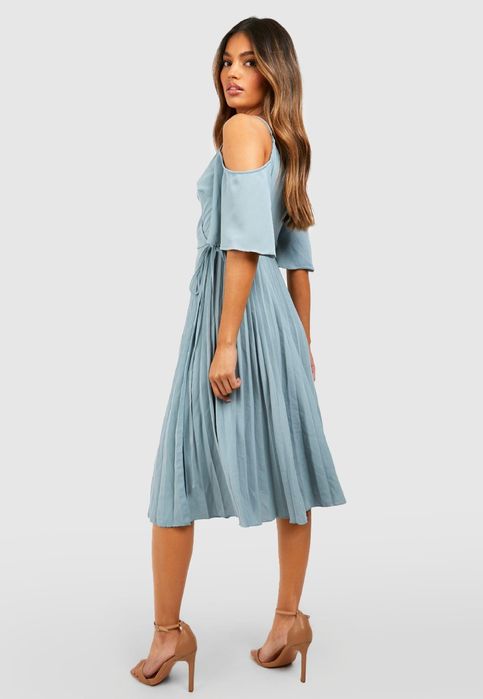 Сукня жіноча блакитно-сіра