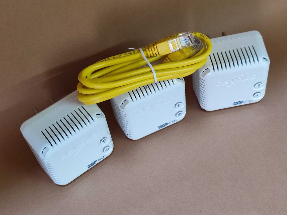 Kit 3x Devolo dLAN 500+ Wi-Fi Powerline Repetidor