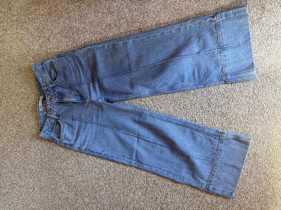 Jeans z szeroka nogawka ZARA