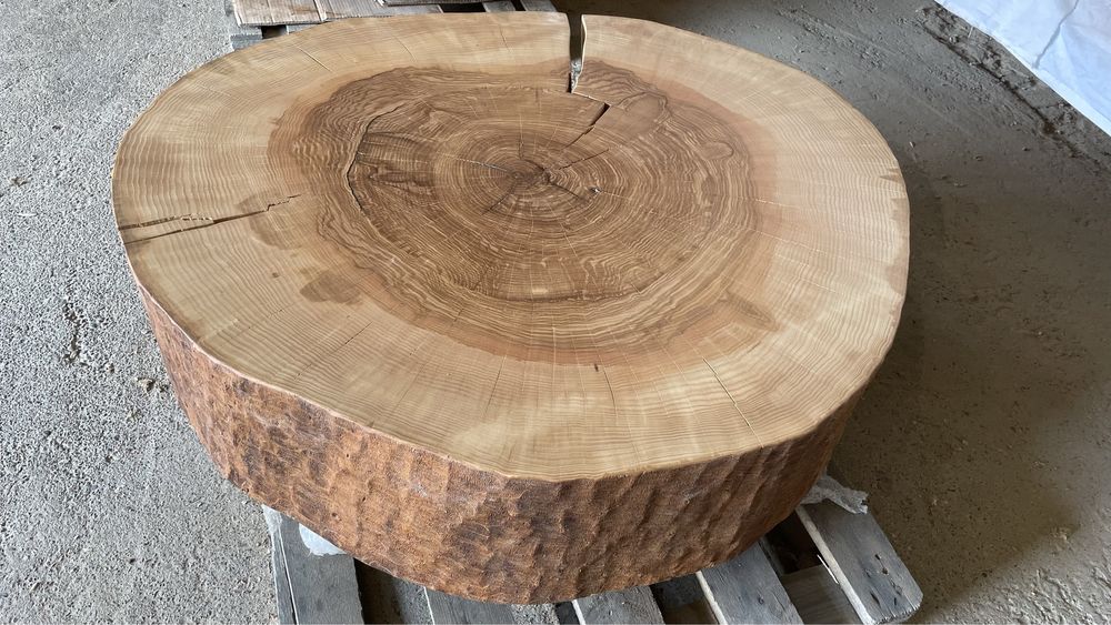 Plaster, monolit blat jesionowy na stól, ławe itp