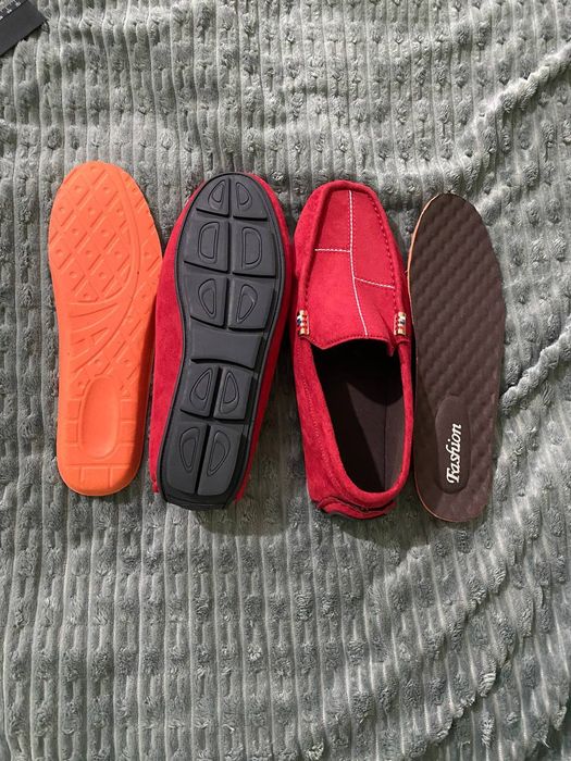 Мокасини замш чоловічі