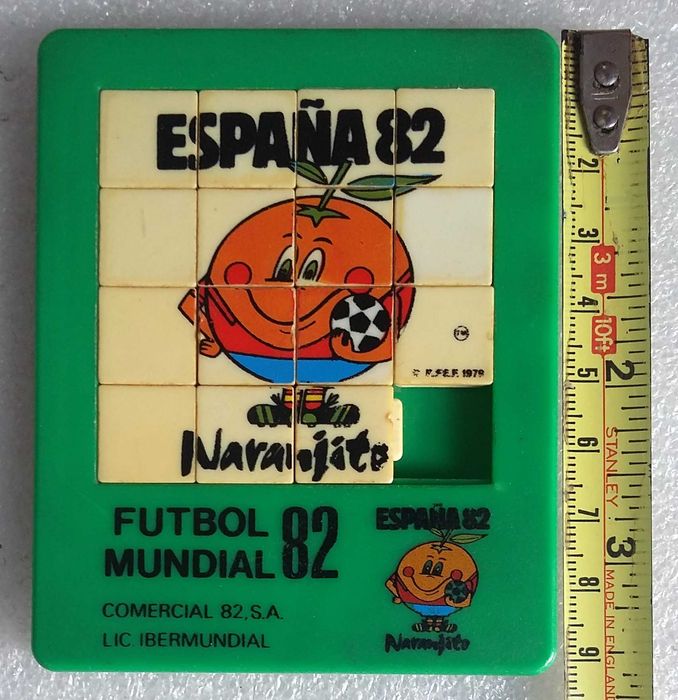 Quebra-cabeças - Naranjito- España 82