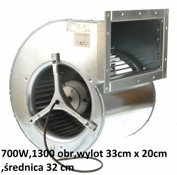 Wentylator promieniowy wyprzedaż