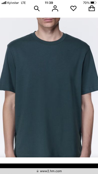 Футболки чоловічі H&M оригінал