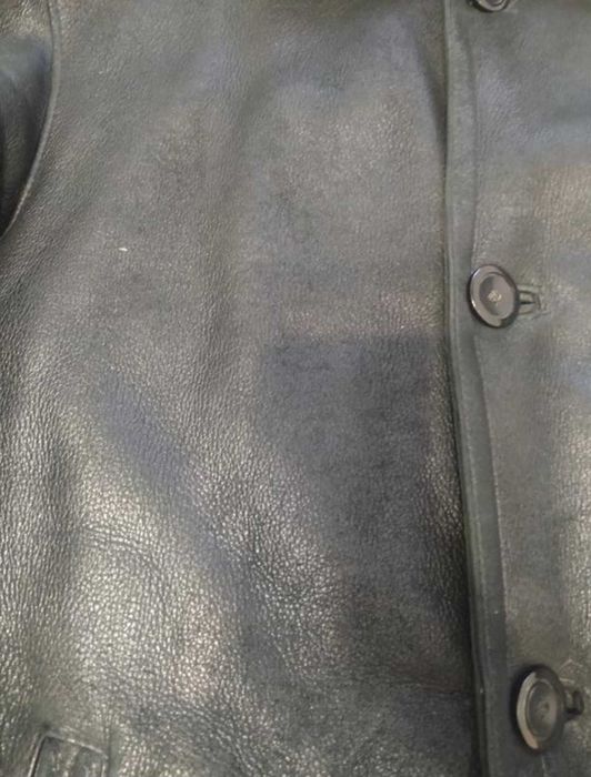 Чоловіча шкіряна дублянка