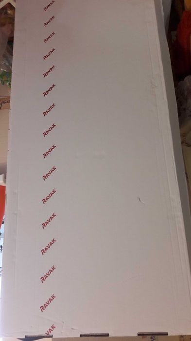 Шторка для ванны Ravak VS2 105 Біл. RAIN