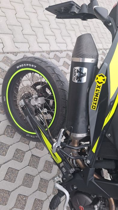 Aprilia sx 125cc supermoto enduro kat a1/B wydech arrow