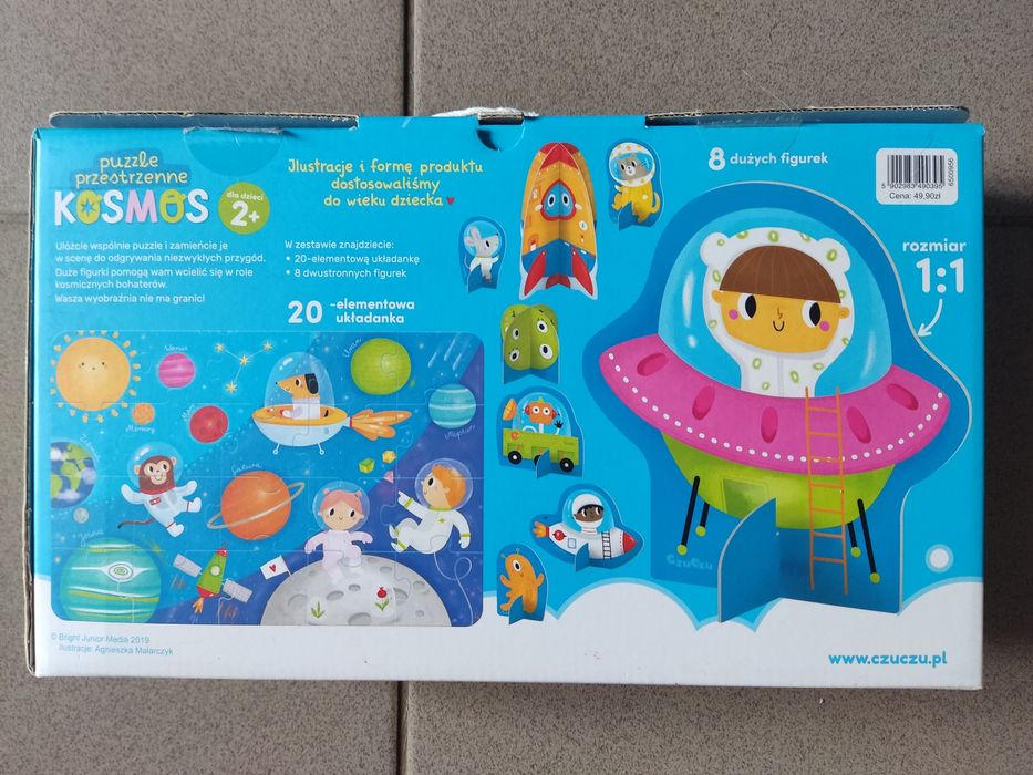 CzuCzu, Kosmos, puzzle przestrzenne
CzuCzu