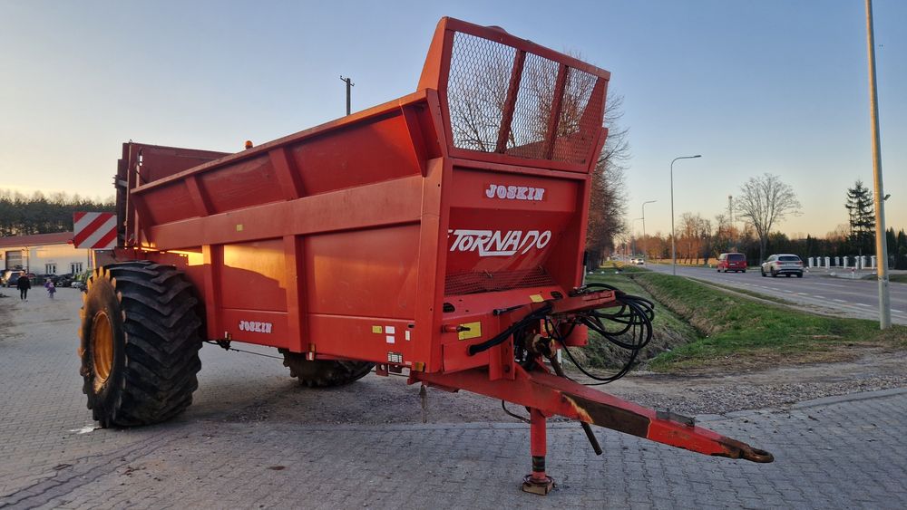 Joskin Tornado 12 Sodimac Rafal 1200 rozrzutnik obornika 2003r klapa