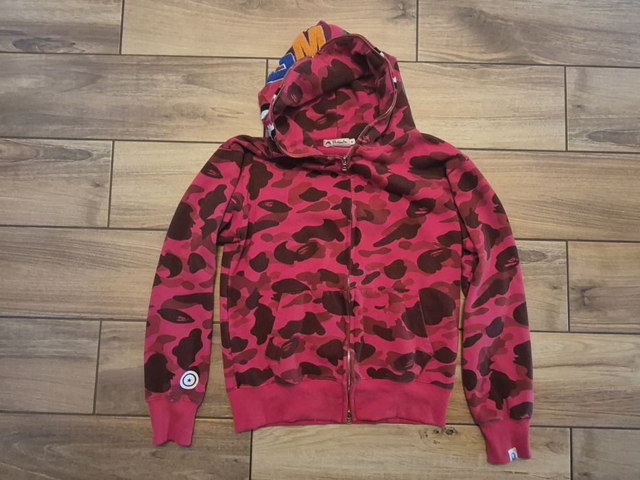 Bluza bape czerwona