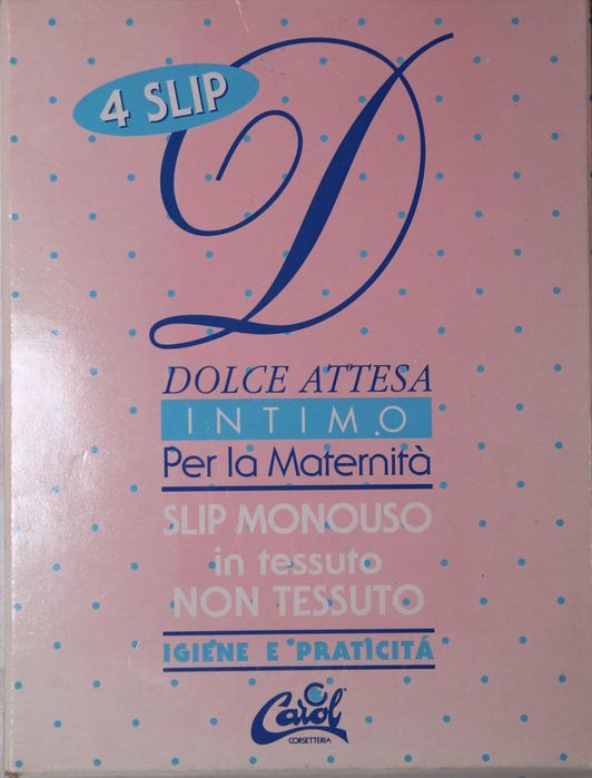 Majtki poporodowe jednorazowe rozm. S 4 sztuki.