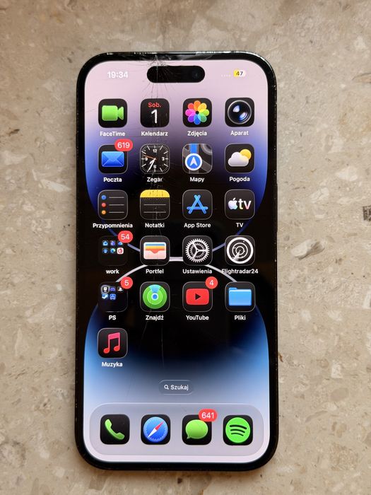 iPhone 14 pro, Space Black, 128GB
