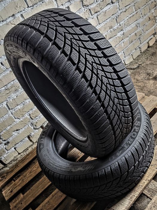 Пара 225/55r17 Dunlop | 2024 | 7mm | Преміум зимові шини | Ідеальний стан, без пошкоджень, без ремонтів, без дефектів | Тільки з Німеччини