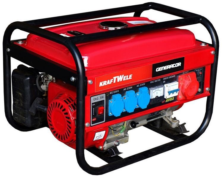АКЦІА- Бензиновий Генератор 4.5 кВт / 3-фаз. KW6500 3F KRAFTWELE