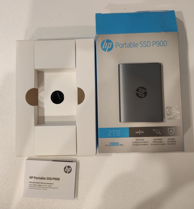Пам'ять SSD диск HP P900 2Tb USB Type-C TLC Gray (7M695AA) External