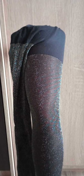 Rajstopy dziewczęce nr 4 brokat.