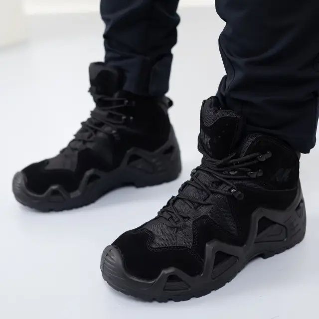 •‼️BLACK‼️• Трекінгові черевики LOWA ZEPHYR GTX на мембрані