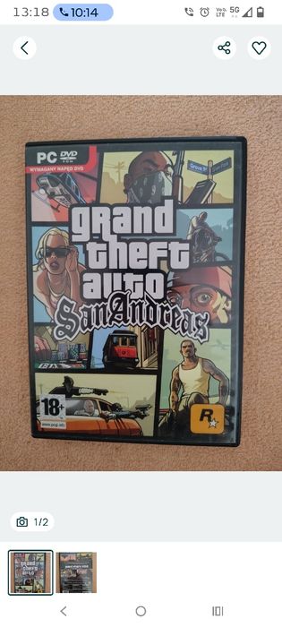Grand Theft Auto San Andreas Gry PC pc
