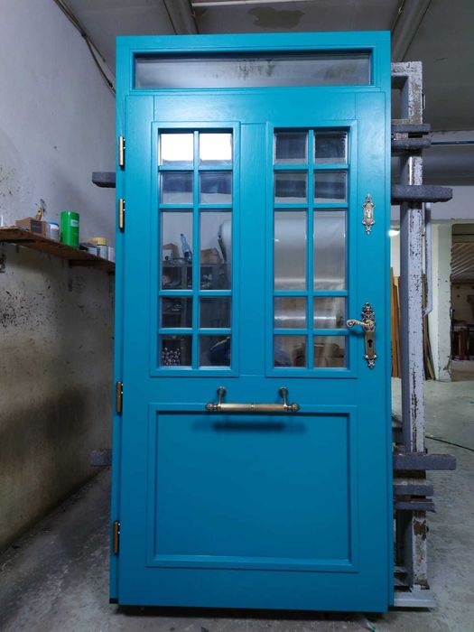 Drzwi zewnętrzne dębowe_pomiar_montaż_czyste powietrze_dostawa GRATIS!