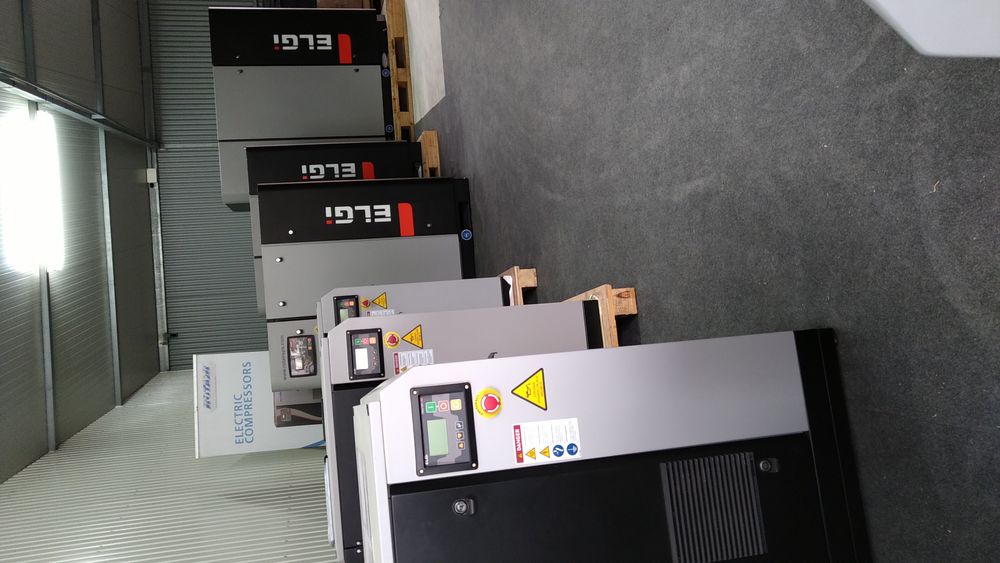 Compressor parafusos ELGI 15Hp variador inverter