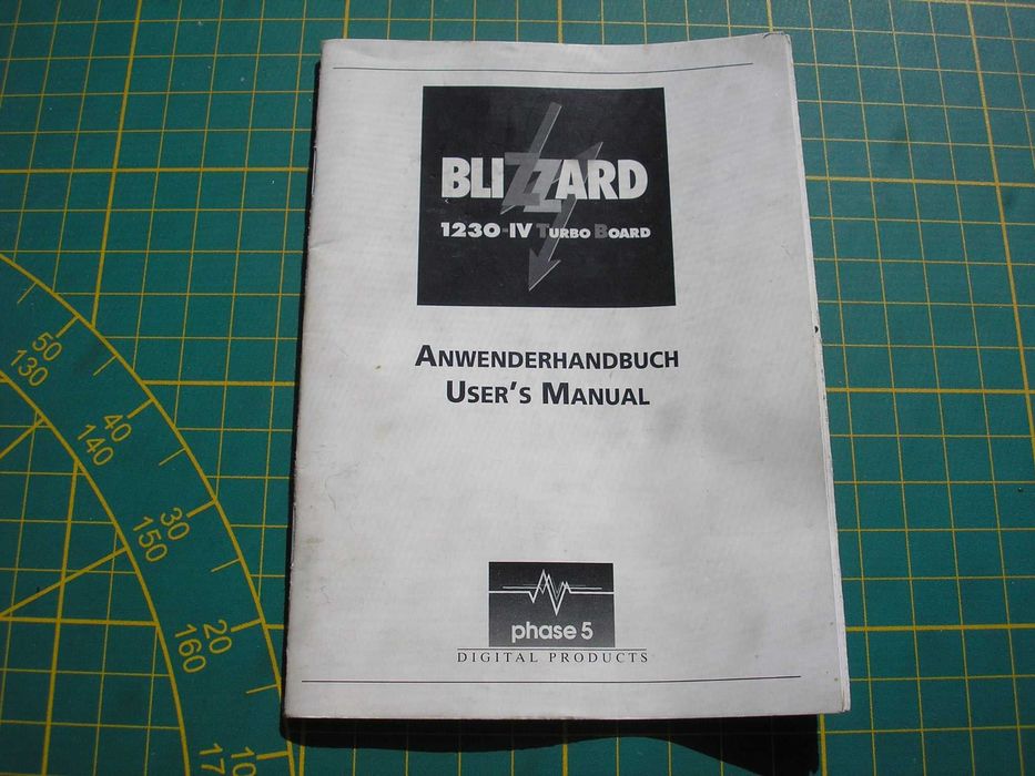 Amiga 1200 – Blizzard 1230-IV Turbo Board (oryginał, stan idealny)