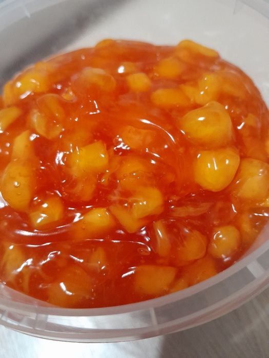 Джем с кусочками вишни начинка вишневая с целой ягодой без косточки
