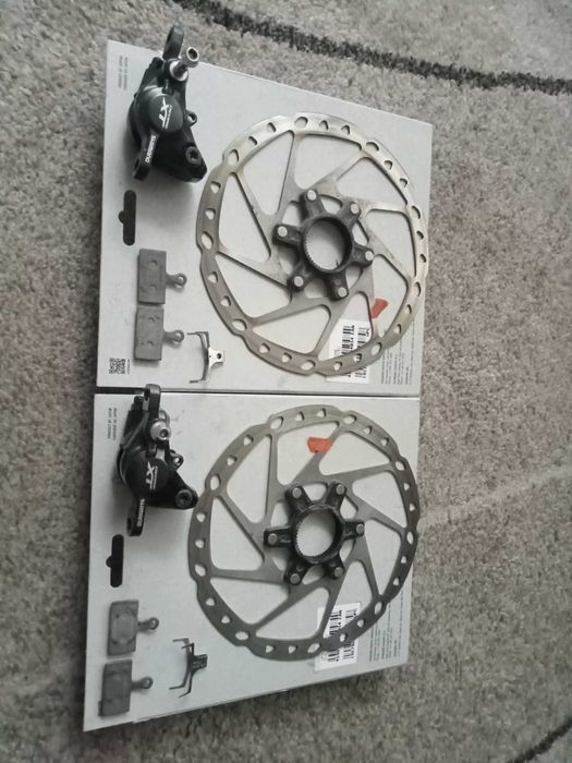 Zaciski Shimano Xt M8000 Tarcze Shimano Sm-RT64 180mm