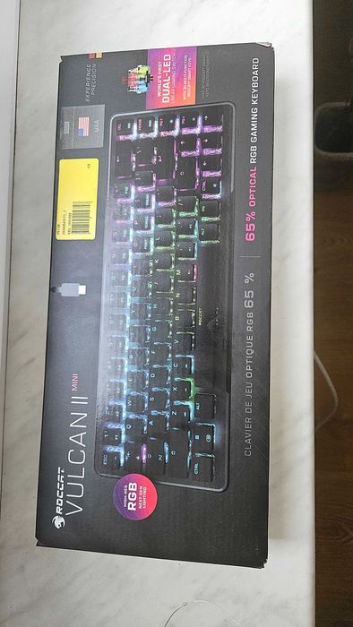 Klawiatura ROCCAT Vulcan II Mini Czarny ROC-12-043 Gwarancja
