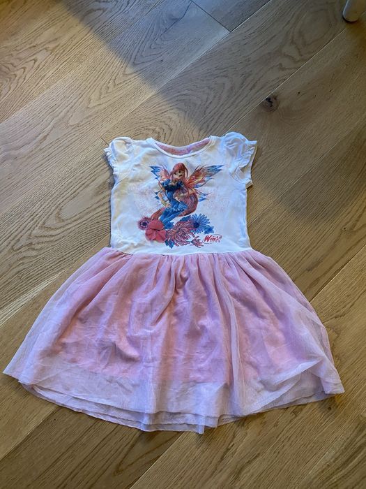 Sukienka krotki rekaw winx bawelniana