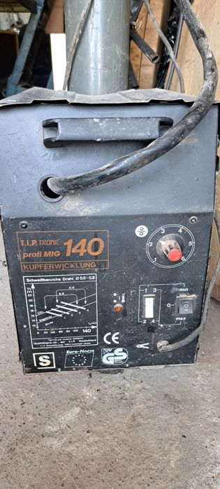 Sprawny Migomat 220v TIP Tronic Profi Mig 140 (bez butli)