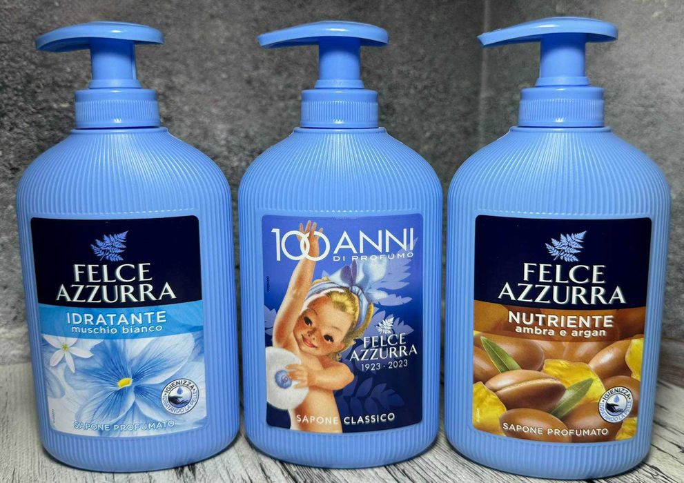 Рідке мило для рук Felce Azzurra 300 мл,3 види (більше у описі)
