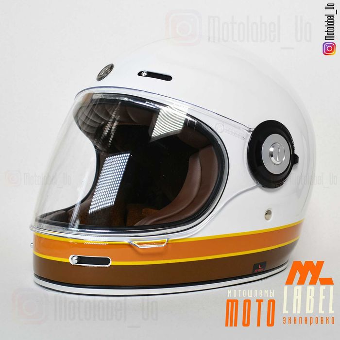 Мотошлем интеграл TORC T-1 Retro Newport Ретро мото шлем: 14 500