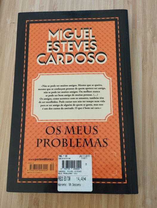 Miguel Esteves Cardoso - os meus problemas