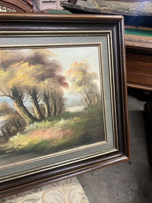 Obraz pejzaż malowany na płótnie