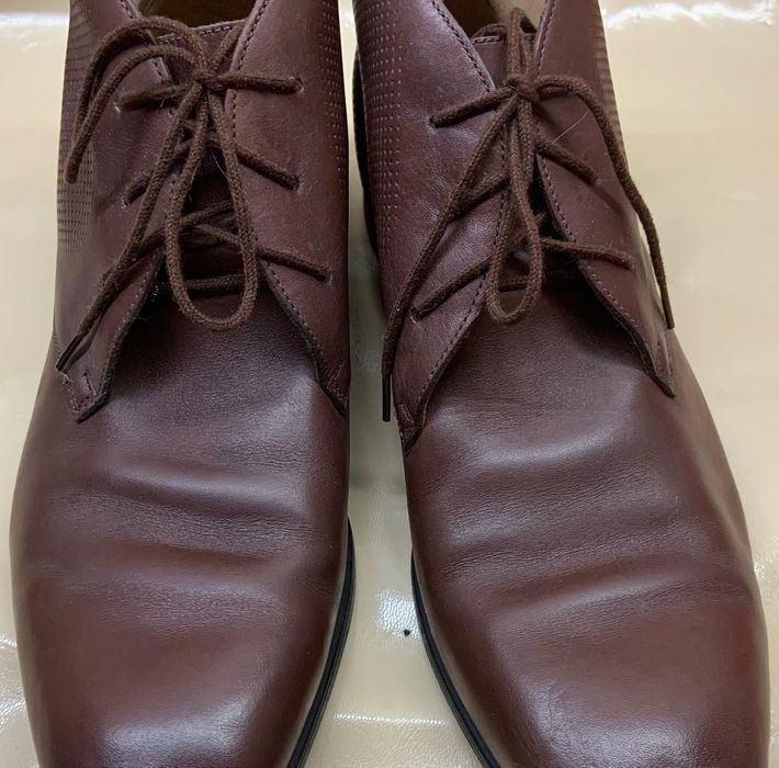 Чоловічі шкіряні черевики нові, 41.5р.