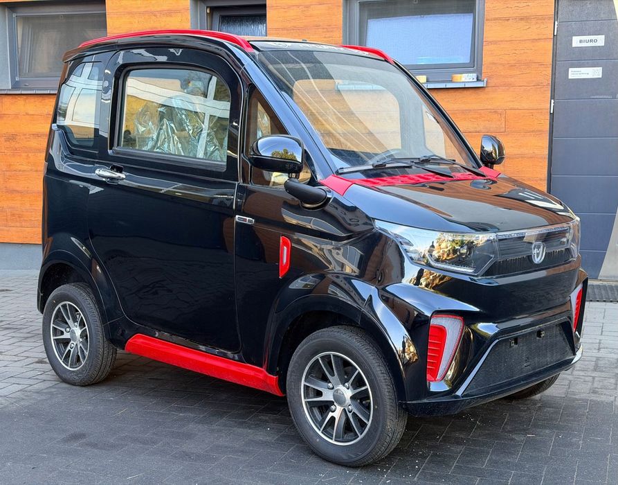 Aixam City Czterokołowiec Elektryczny NA PRAWO JAZDY L6E KLIMA Zasięg 180KM