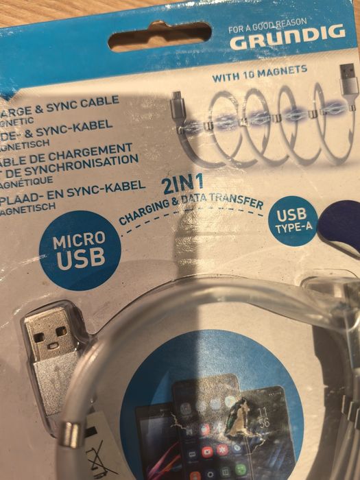 Magnetyczny kabel Usb