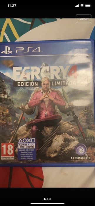 Jogo PS4 Farcry 4 edição limitada