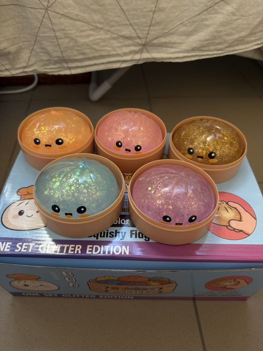 Антистресс Дітячий Іграшка Squishy Dumpling сюрприз дитяча іграшка тренд 2026, іграшка сюрприз булочка squishy Dumpling сквіш пельмень !