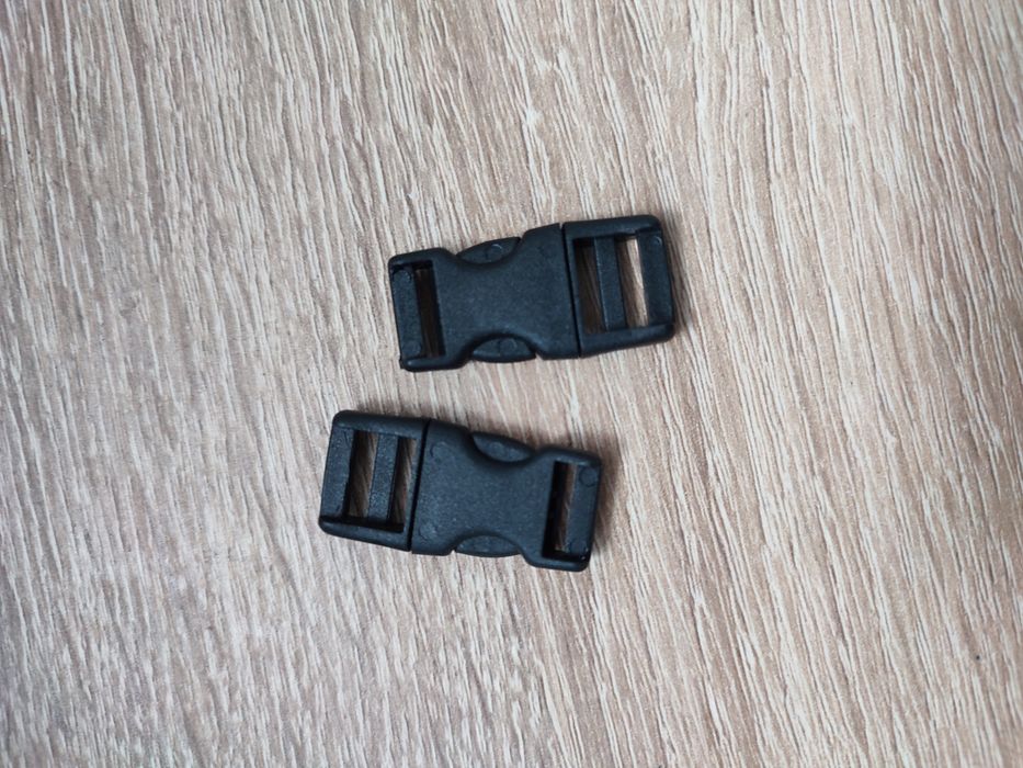 Klamra zatrzaskowa plastikowa na pasek, taśmę 10mm 2 sztuki