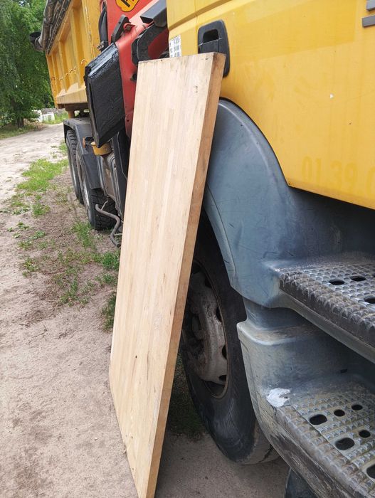 Blat drewniany lite drewno bardzo ciężki