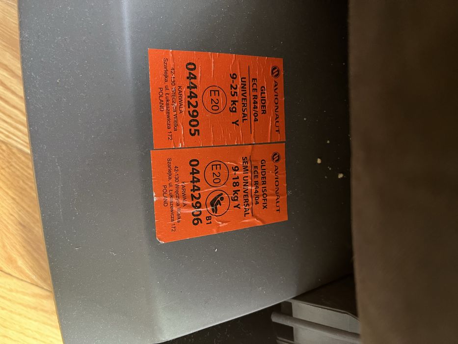 Fotelik samochodowy avionaut