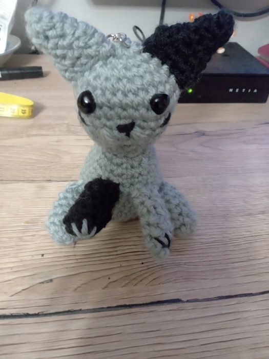 Breloczek na szydełku