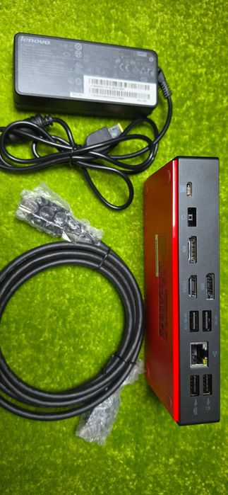 Stacja dokująca Lenovo ThinkPad USB-C Dock Gen 2 40AS 40AS0090EU + USB-C+mysz i zasialcz