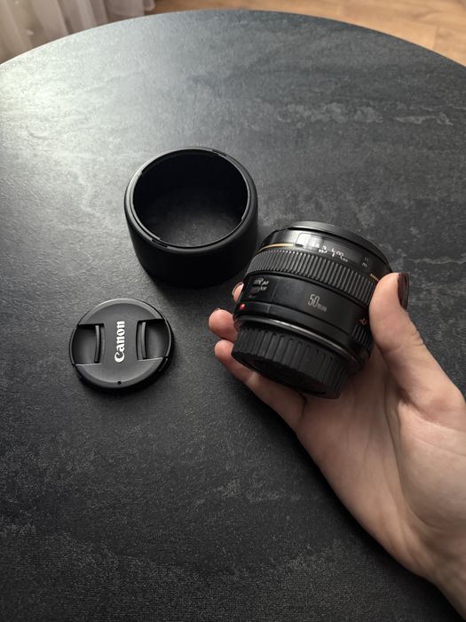 Обʼєктив Canon EF 50 1/4