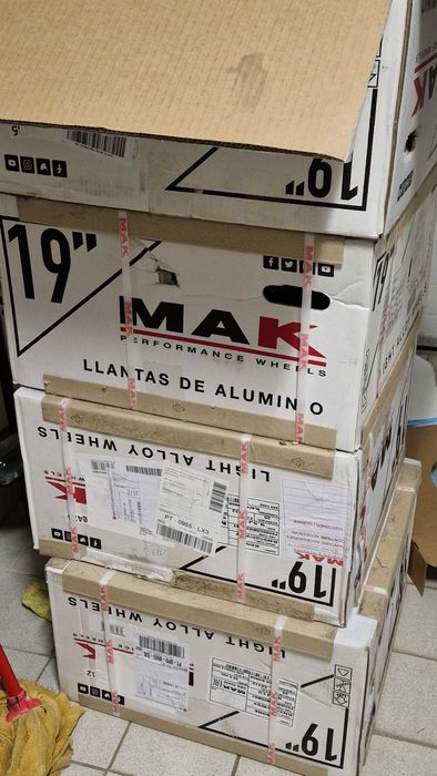 Pack de 4 Jantes NOVAS MAK Krone R19 – Black MirrorMirror - R19
