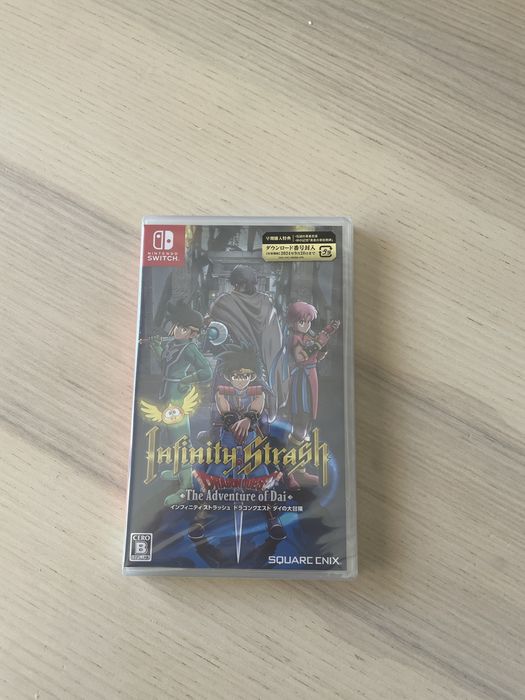 Dragon Quest Infinity Strash Lacrado Switch JPN suporte em Ingles