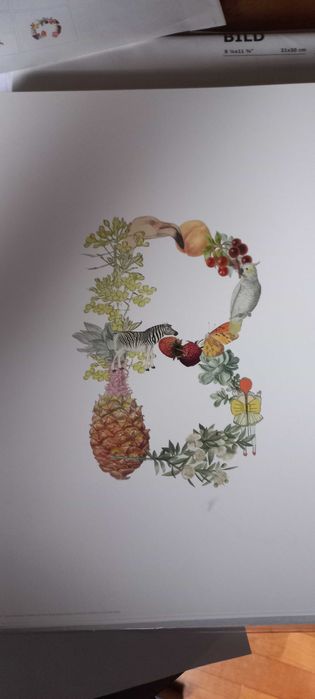 26 posters A4 Ikea Bild