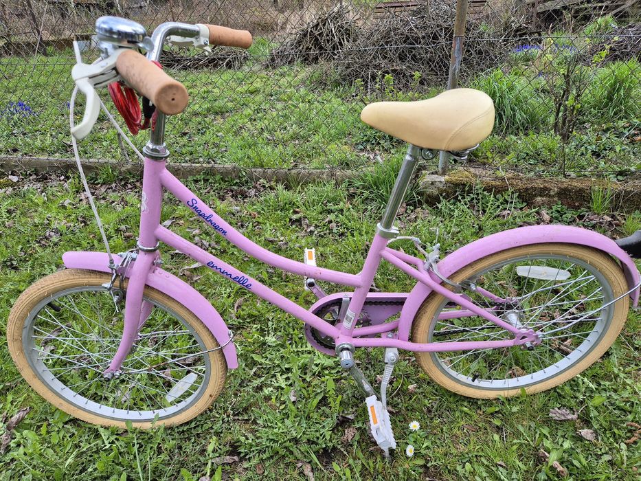 Rower dziewczęcy różowy